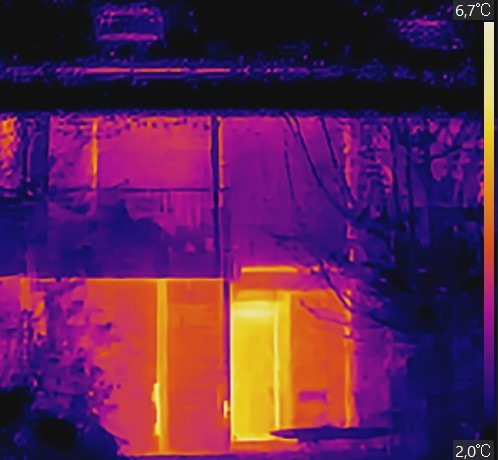 Thermografiebild